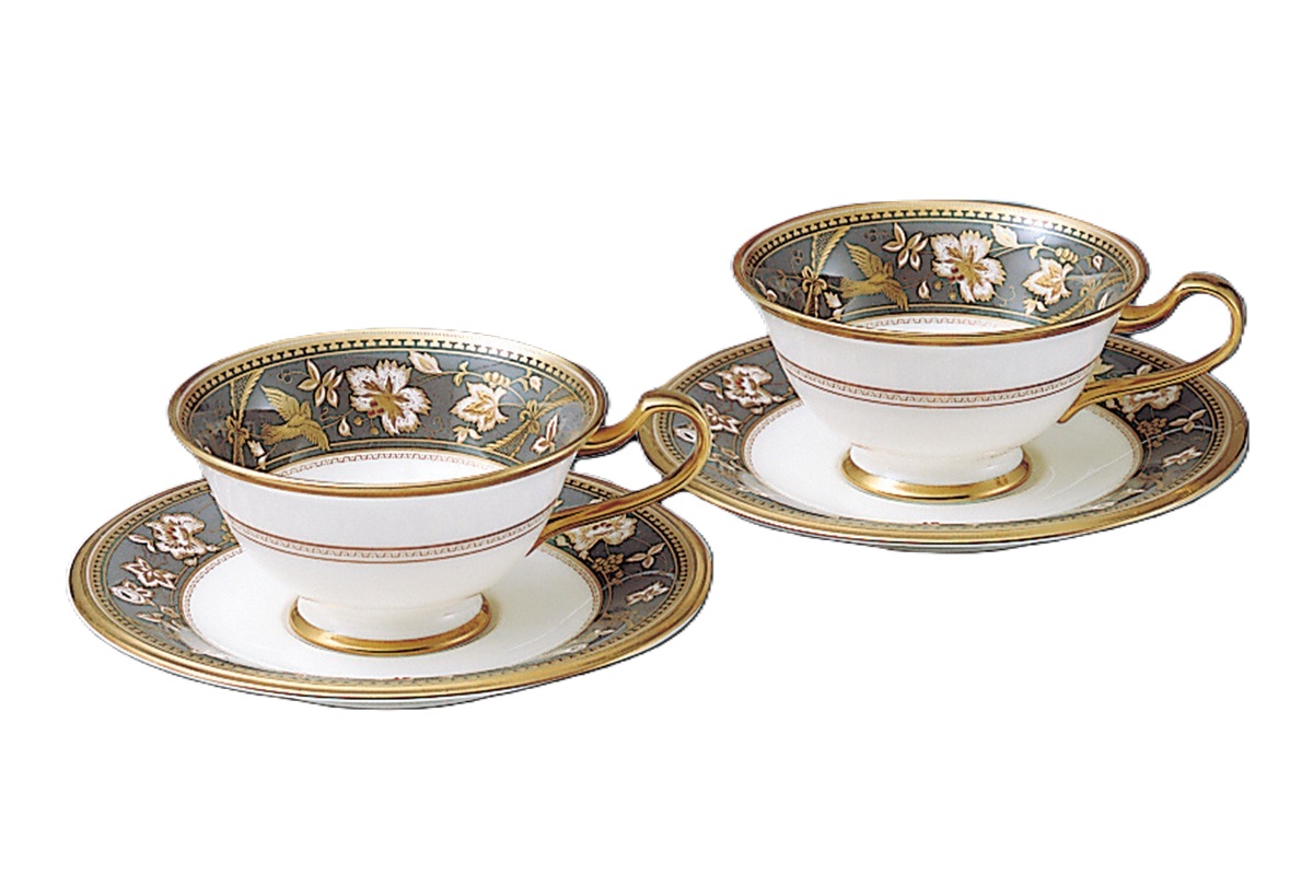 【ノリタケ】サブライム カップ&ソーサーセット 058-H862