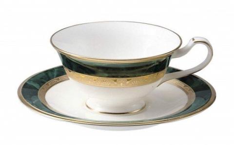 【ノリタケ】フィッツジェラルド カップ&ソーサー 058-H865