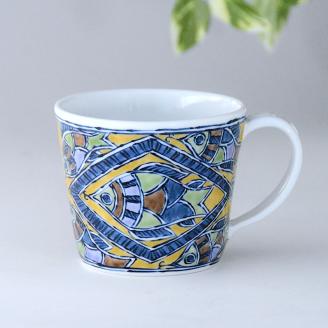 魚紋マグカップ 135-H956