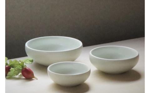 【伊万里焼】伊万里陶苑 白マットボール3個組 070-H964