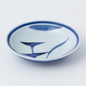 伊万里陶苑 嬉草紋深皿 070-H968