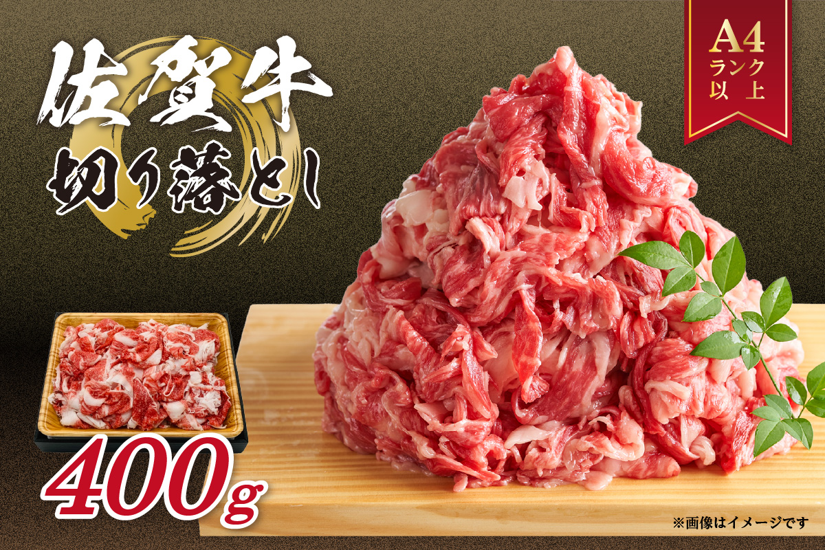 佐賀牛 訳あり 切り落とし 400g 159-J1693