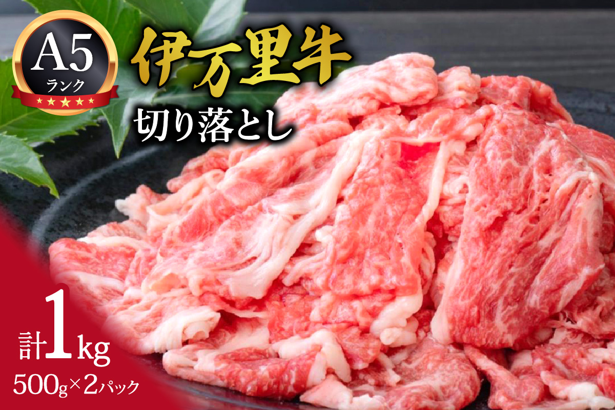 伊万里牛 A5 切り落とし 1kg （500g×2）小分け 015-J231