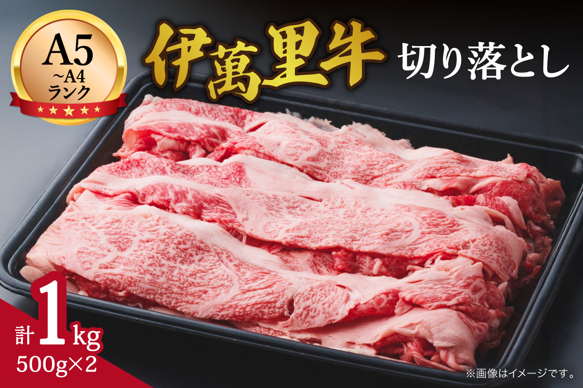 伊万里牛切り落とし 1kg (500g×2) 小分け 007-J1764