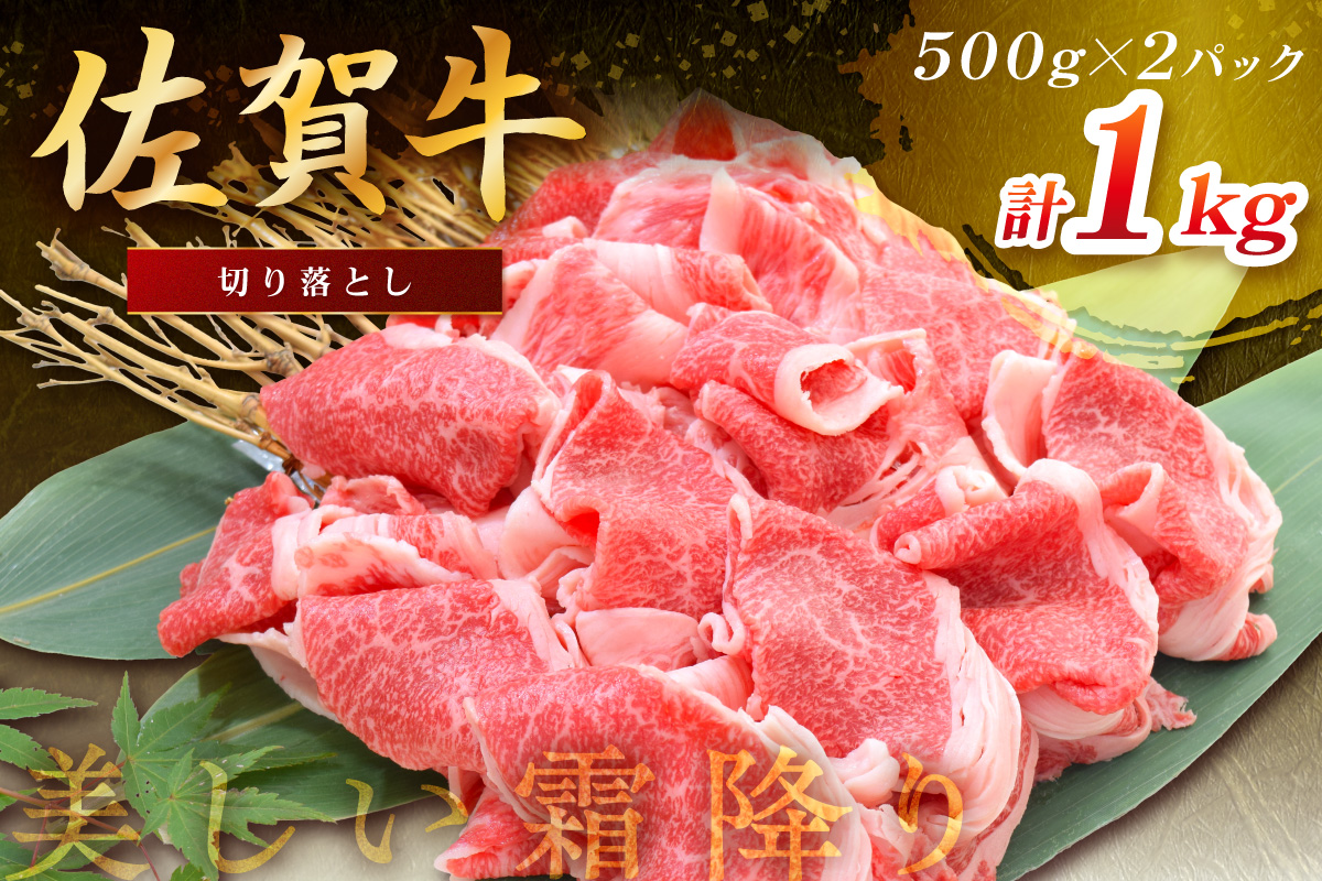 佐賀牛 切り落とし 1000g 149-J1916