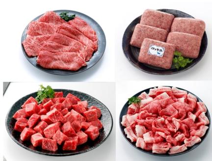 伊万里牛いろいろ定期便 3回便 すき焼き ハンバーグ サイコロステーキ 999-J952