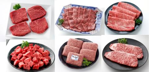 伊万里牛おいしさ定期便 5回便 モモステーキ 焼肉 すき焼き 999-J953