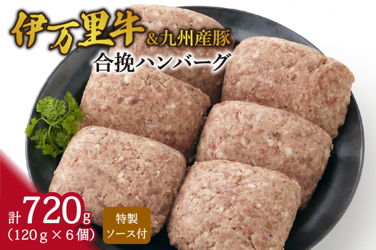 合挽ハンバーグ（伊万里牛&九州産豚） 061-J1874