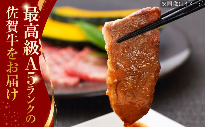 A5ランク 佐賀牛 高級 霜降り 焼肉用 ロース 430g 2人前 /焼肉どすこい[UCC014] 牛肉 肉 BBQ