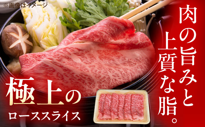 【6回定期便】佐賀牛 ローススライス すき焼き・しゃぶしゃぶ用 500g /MKミート武雄 [UEM041]