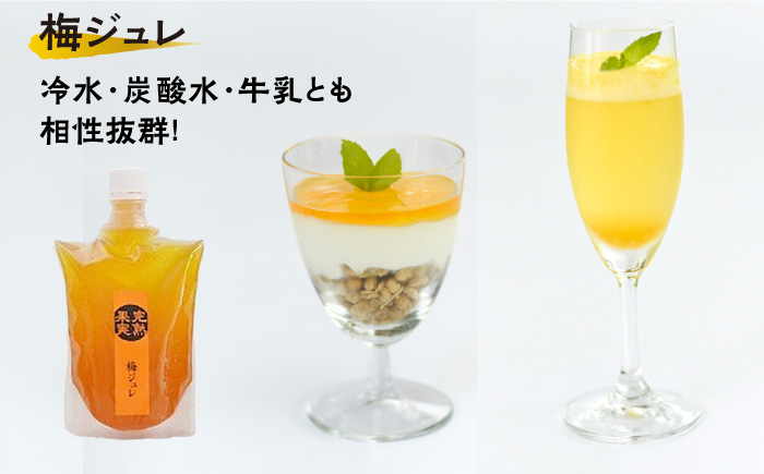 【お百笑さん おすすめ5点セット】梅酒 梅ジャム 梅ドレッシング 梅ジュレ 梅みそ /お百笑さん [UAZ006] セット 加工品 酒 お酒 日本酒 ジャム ドレッシング ジュレ 味噌 みそ