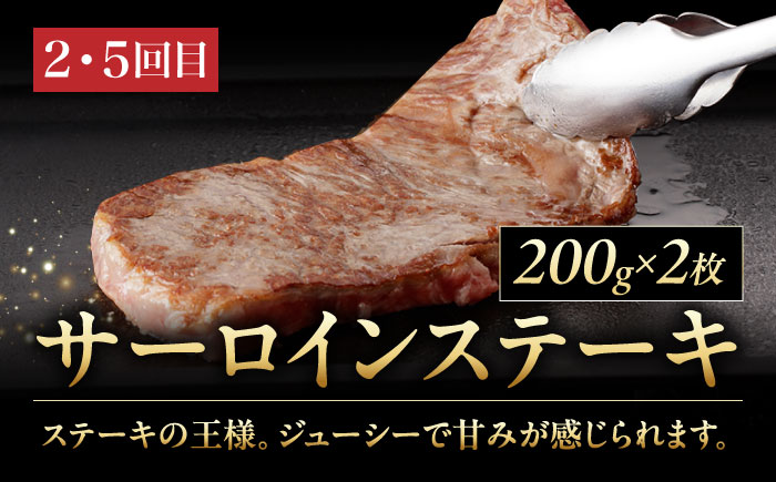 【2026年2月開始】【6回定期便】A5等級 佐賀牛 艶さしプレミアム定期便 /ナチュラルフーズ [UBH119]