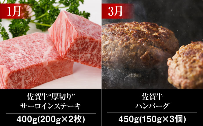【全6回・奇数月にお届け】 A5ランク 佐賀牛 総計2.15kg 隔月発送 /焼肉どすこい [UCC007] 牛肉 肉 ステーキ スライス ローストビーフ ハンバーグ 焼肉