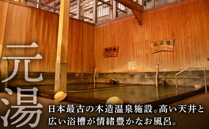 【1300年の歴史】武雄温泉 元湯・蓬莱湯 利用券（オリジナル干支バンダナ付き） 1名様分 [UCZ006]