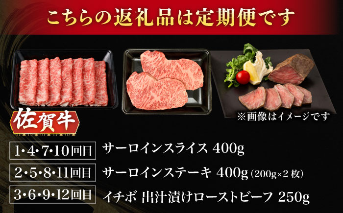 【2026年2月開始】【12回定期便】A5等級 佐賀牛 艶さしプレミアム定期便 /ナチュラルフーズ [UBH120]