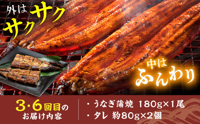 【6回定期便】炭火焼堪能 月替わり定期便（うなぎ蒲焼き トロさば やきとり）/すみまる [UDH081]