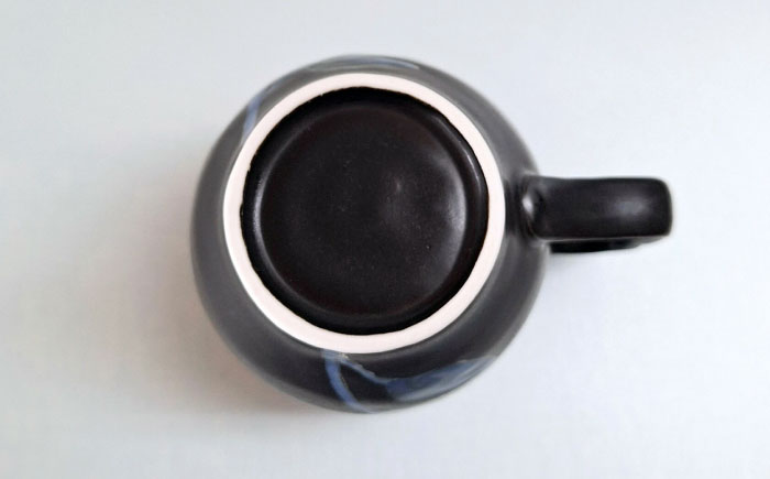 黒窯銅バラ マグカップ /伝平窯 [UDW005]