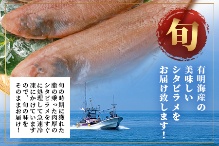 【下処理済で簡単調理】有明海産 シタビラメ約150g×4尾【合計約600g】煮つけ・唐揚げにおススメ【脂ののって美味しい】鮮度抜群 B-568