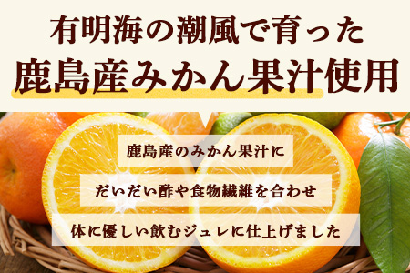 鹿島みかん 飲むジュレ（9本セット） ミカン ジュレ ジュース 果汁飲料 B-654