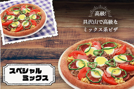 B-130  ピザ屋さんの本格冷凍生ピザ（『スペシャルミックスＭ』１枚）