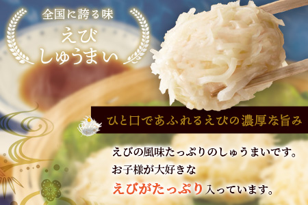 逸品｜えびしゅうまい10個入×2P｜贅沢なえびの旨みたっぷり！｜本格シュウマイ｜冷凍配送・簡単調理｜佐賀県鹿島市｜送料無料　A-196