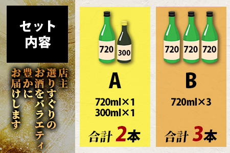 【訳あり】【緊急応援企画】＼訳あり★お楽しみ福袋！／ 熟成日本酒バラエティセット｜純米大吟醸・純米吟醸など数種類からお届け 清酒 飲み比べセット 佐賀県鹿島市 B-584