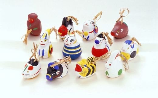 G-19　のごみ人形（土鈴）干支セット 干支セット【十二支】