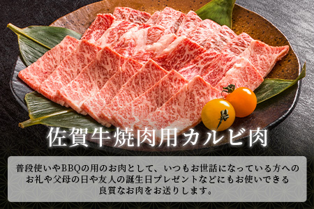 佐賀牛　もりもりカルビ肉（焼き肉用）定期便６回コース　総重量６kg