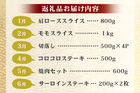 【定期便12回】佐賀牛 バラエティ 定期便 肩ロース モモ 切落し サイコロステーキ 焼肉 ローストビーフ V-48