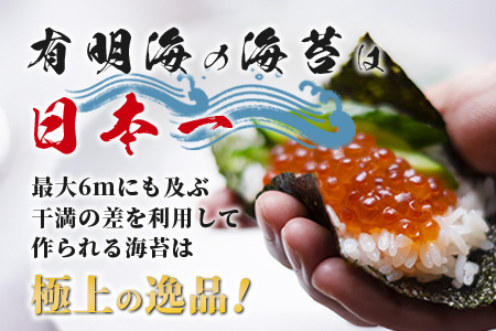 推等級 初摘み海苔 鹿島一番のり 塩のり【計320枚（64枚×5袋）】◆数量限定20セット◆初摘み漁初日～2日目限定の極上有明海苔を贅沢に使用｜ギフト・家庭用にも 味付海苔 佐賀県鹿島市 人気 送料無料　B-432