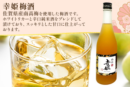 【梅酒セット】鹿島の梅酒2本セット 【光武 癒しの梅酒 720ml 1本】・【幸姫梅酒 500ml 1本】[梅酒 うめ酒 セット 梅酒セット 2本 お酒 酒 梅 梅果肉 すっきり 酸味 おすすめ 人気 送料無料] B-811