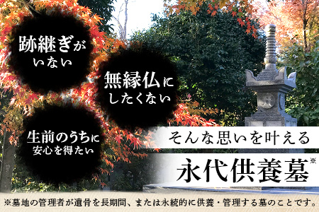 樹木葬永代供養墓「密厳」　佐賀県 鹿島市 鹿島 誕生院 お寺 寺院 樹木葬 永代供養 宗教 宗派 檀家 墓じまい 管理費不要　V-61