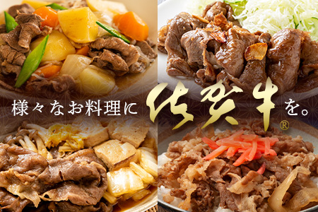 【訳アリ】佐賀牛　もも切り落とし　総重量2,000g  H-30