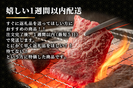 【最速！1週間以内発送！】佐賀牛 最上級Ａ５ランク カルビ焼き肉用400ｇ 牛肉 国産 佐賀県産 鹿島市 カルビ カルビ焼き肉用 BBQ ご褒美 最速 送料無料 年内発送の受付【12月25日迄】年明け発送【2026年1月8日より順次開始】C-121