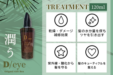 D/eye Orignal Gift Box（シャンプー・トリートメント・エッセンスオイル）G-47
