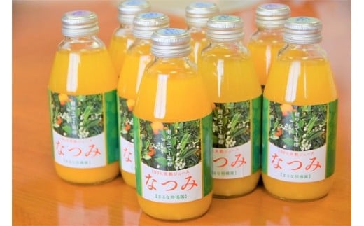 B-123　無添加100％南津海（なつみ）ジュース（200ｍｌ×8本）