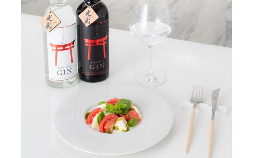 Ｄ-157　クラフトジン赤鳥居飲み比べ700ml×2本(オリジナル・プレミアム)