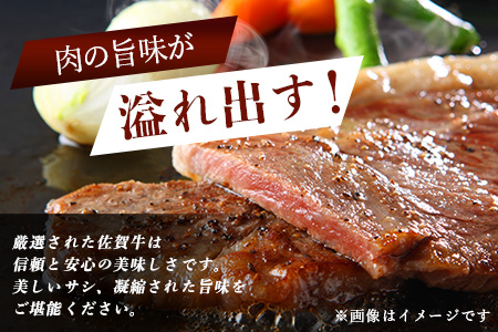 予約受付【1月発送】D-179 佐賀牛サーロインステーキ 2枚(合計420g)【黒毛和牛】  肉 牛肉 A4等級以上 佐賀牛