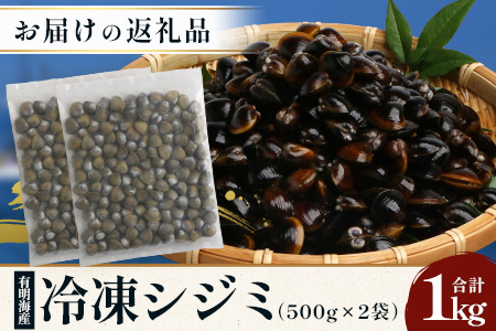 AA-18 冷凍シジミ１kg（500g×2袋）