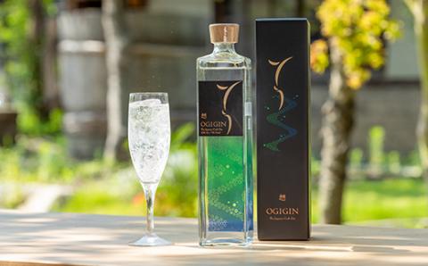 天山名水でつくる小城のクラフトジン OGIGIN想プレミアム700ml X 12本セット