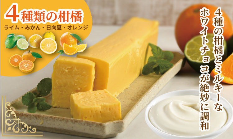 おりしま生チーズケーキ（460g）４種類の柑橘とホワイトチョコ、濃厚チーズがとろける ケーキ 冷凍便 ユニコ 佐賀県産小麦粉「春風」使用 お祝い クリーミー デザート スイーツ プレゼント ギフト 贈り物 クリスマス お土産 誕生日 おやつ