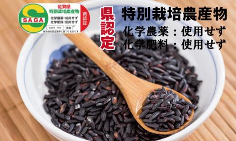 モチモチ自然派食・特別栽培認定「黒米」150g×6個  古代玄米  ビタミン  ミネラル  安心