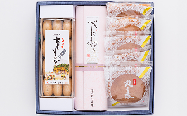 佐賀銘菓詰合わせ  3点セット 煉り羊羹 丸ぼうろ ひとくちもなか 羊羹 ようかん ギフト 煉羊羹 羊かん 和菓子 詰め合わせ 一口もなか 贈答用 小城羊羹 スイーツ 送料無料