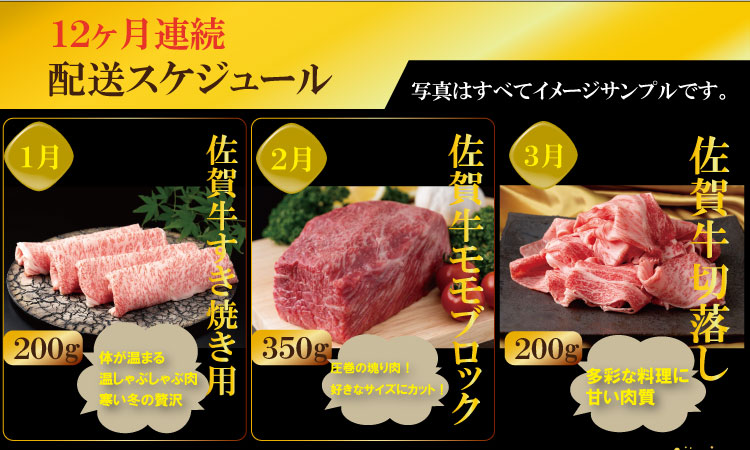 【定期便】 (連続12回) 佐賀牛 やまとフーズ 単身・おひとり様用