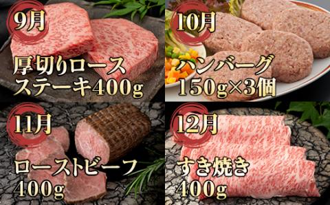 【定期便】 佐賀牛バラエティ12回（毎月）セット (お肉の定期便)