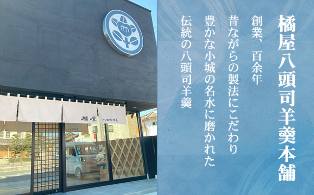 昔そのまま切り羊羹（小）2本詰 橘屋八頭司羊羹  送料無料 小城ようかん 贈答 ギフト 贈り物 和菓子
