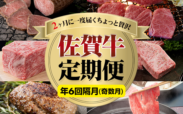 【定期便】 (年6回/奇数月お届け) 佐賀牛 お届け便 肉本舗小城