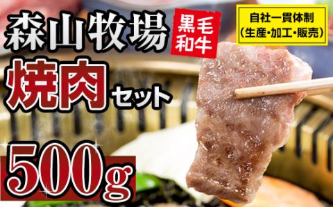 森山牧場 焼肉セット(500g) 佐賀和牛 牛肉 黒毛和牛 お肉 ジューシー 国産 九州産 霜降り 送料無料 ブランド牛 焼肉 人気 ランキング 高評価