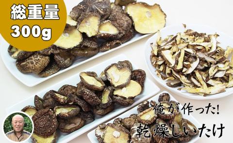 原木乾燥しいたけ(サイズ大・中・小・カット)300g 椎茸 乾燥椎茸 しいたけ シイタケ