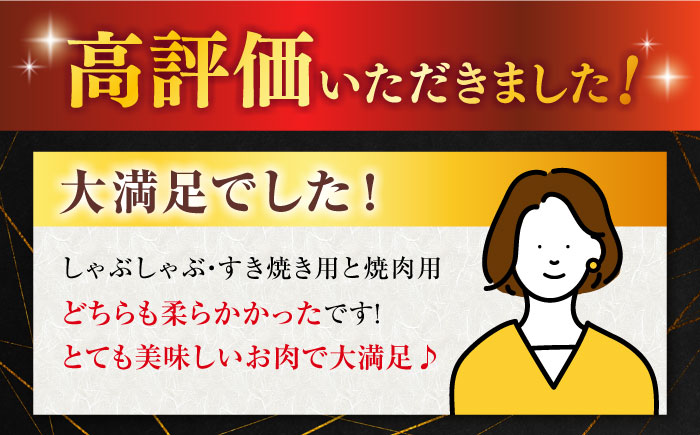 【2026年1月発送】佐賀牛 A5 堪能セット (しゃぶしゃぶ すき焼き用 ・ 焼肉用) 計800g(400g×2P) 【桑原畜産】 [NAB094] 牛肉 佐賀県産 黒毛和牛  すきやき 焼肉 BBQ バーベキュー 食べくらべ